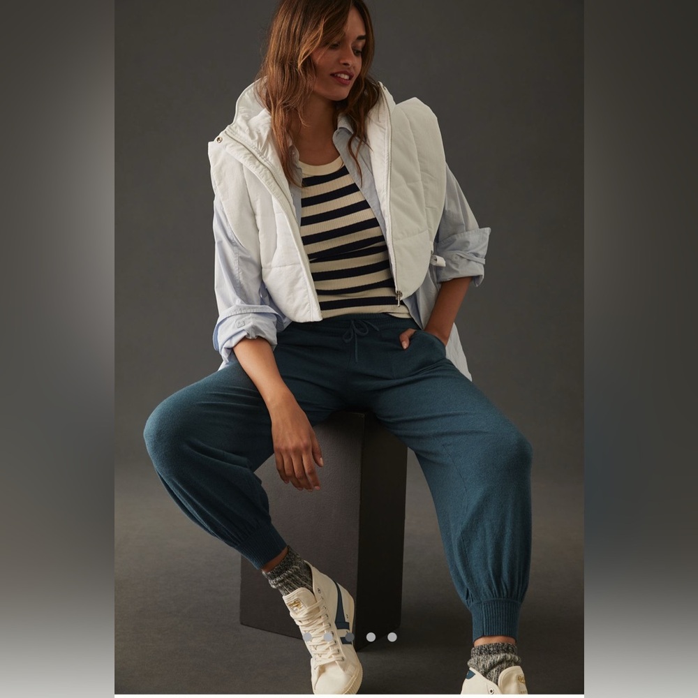 White Hooded Puffer Vest